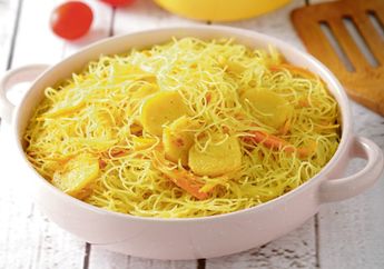 Resep Nasi Tumpeng Kuning Cepat : Resep Bihun Goreng Wortel Enak Ini Bisa Tersaji Dalam Waktu Singkat