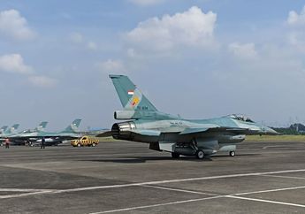 HUT RI ke-77: Bikin Formasi 77 Untuk Hiasi Langit Ibukota Jakarta, Rupanya Ini Keunggulan Pesawat Tempur F-16 Fighting Falcon Milik TNI AU
