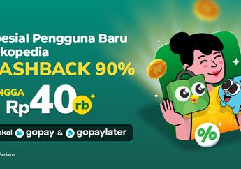 Promo Cashback di Tokopedia, Cukup Belanja Pakai Gopay Dapat Rp40.000
