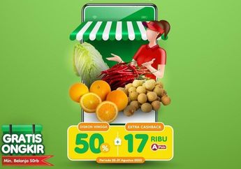 Promo Alfamart Agustus, Diskon 50% untuk Belanja Sayur hingga Daging