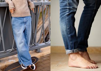 Wah! Celana Jeans Melar dan Kedodoran Gegara Sering Dipakai Ternyata Bisa Pas Lagi Tanpa Dijahit, Kuncinya Pakai Air Panas