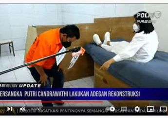Adegan Reka Ulang Dalam Kamar, Putri Candrawathi Berbaring Kuat Maruf Duduk Di Depannya, Istri Ferdy Sambo Lalu Bilang Begini Sopir Pribadinya: Jangan Ribu-ribut, Selesaikan Saja Dengan Baik-baik