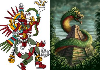 Dilahirkan dari Seorang Perawan, Inilah Quetzalcoatl Meso, Dewa Utama Meksiko Kuno, Dewa Penciptaan, Pemberi Kehidupan, Juga Simbol Kematian dan Kebangkitan