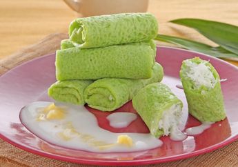Resep Bekal Sekolah : Resep Dadar Gulung Saus Kinca, Jajanan Pasar yang Bisa Jadi Resep Bekal Tampil Beda Hari Ini