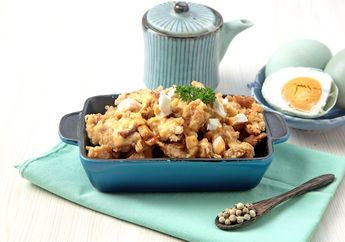Resep Popcorn Chicken Saus Keju Telur Asin yang Pas untuk Makan Siang
