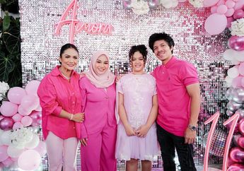 Atta Halilintar dan Aurel Hermansyah Beri Kado Spesial Ini untuk Amora Lemos