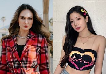 Circle Pertemanannya Nggak Kaleng-kaleng, Luna Maya Pamer Foto Bareng Dahyun Twice Saat Hadiri Fashion Show di Amerika Serikat