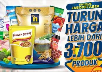 Promo Hypermart Hanya 3 Hari, Diskon 38% Belanja Sembako Murah