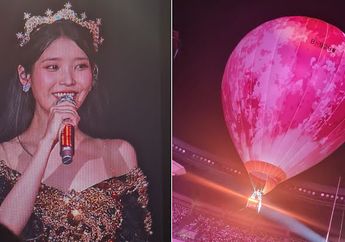Gelar Konser, IU Pukau Penonton dengan Berkeliling Menggunakan Balon Udara Demi Lebih Dekat dengan Penggemar