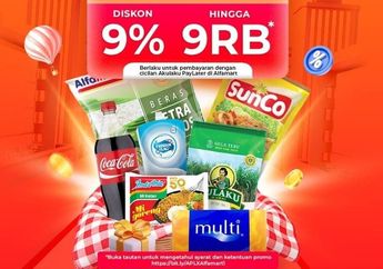 Promo Alfamart Akhir Bulan, Belanja Hemat 9% Pakai Akulaku PayLater