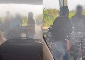 Salah Sasaran, Preman Kampung Tuai Apes Palak Pengendara Mobil di Jalan, Ternyata Mangsanya Anggota TNI AL, Auto Ketakutan dan Cium Tangan