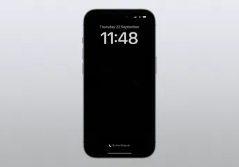 iPhone 14 Pro Punya Fitur Tersembunyi Always on Display Hitam Minimalis