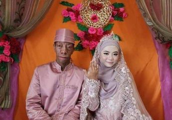 Bukti Cinta Tak Pandang Fisik, TikToker Ini Sukses Takhlukkan Wanita Cantik Pujaan Hati, Foto Pernikahan Disorot!