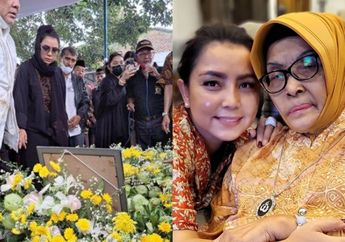 Innalillahi Wa Inna Ilaihi Rojiun, Ibunda Mayangsari Meninggal Dunia, Tangis Istri Bambang Trihatmodjo Pecah di Pemakaman Hajah Larasatun