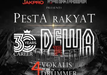 60 Ribu Tiket Konser Dewa 19 di JIS Ludes dalam Waktu 1 Jam!