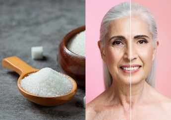 Ngapain Beli Skincare Mahal, Padahal Cuma Pakai Gula Bisa Hempas Kerutan Dari Wajah, Auto Cantik Bak ABG Lagi