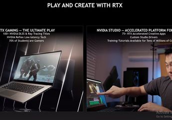 Laptop Nvidia GeForce RTX 30 Series Siap Jadi Andalan Pelajar
