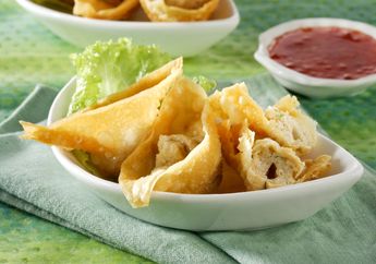 Resep Pangsit Goreng Kari, Camilan Sedap Dengan Tekstur Krispi yang Bikin Sulit Berhenti Disantap