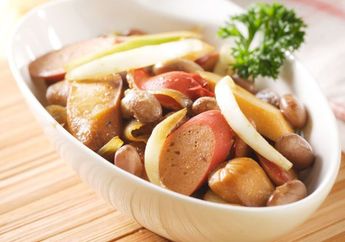 Resep Bekal Sekolah : Resep Tumis Sosis Kacang Merah, Menu Serba Tumis Praktis yang Paling Ditunggu Untuk Disantap