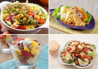 5 Ide Resep Bekal Anak Serba Salad yang Sehat Ini Bakal Jadi Menu Sarapan yang Fancy