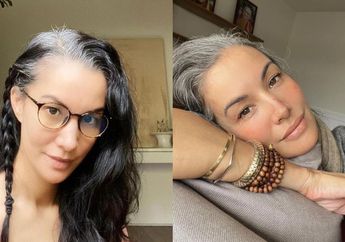 Biodata Artis Nadya Hutagalung, Aktris Cantik Berdarah Australia dan Batak yang Pede Pemer Rambut Beruban