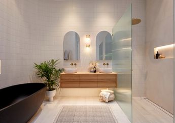 Pencahayaan di Kamar Mandi Penting Juga, lho, Tingkatkan Pencahayaannya dengan Cara Berikut!