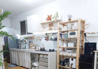 5 Cara Mengatur Dapur Sempit Agar Rapi Tanpa Kitchen Set, Foto Hasilnya Bikin Mertua Takjub!