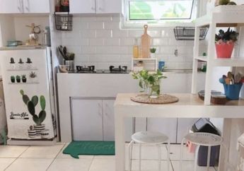 Rapi Jali! Desain Dapur Sempit dengan Meja Makan Bangkitkan Mood Ibu-ibu Memasak, Cek 6 Foto Cantiknya
