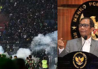 Lihat Video CCTV Tragedi Kanjuruhan dengan Mata Kepalanya Sendiri, Mahfud MD: Lebih Ngeri daripada di TV!