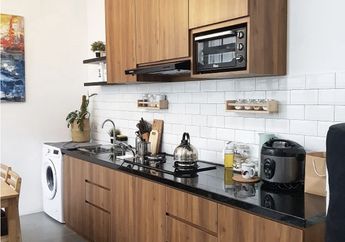 Bye-bye Sumpek! 7 Desain Dapur Sempit Tapi Cantik Ini Berhasil Ubah Mood Ibu-ibu di Rumah Mungil, Foto Hasilnya Beri Bukti