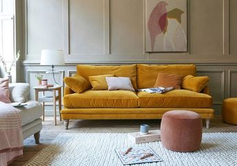 Bawa Suasana Cerah ke Dalam Ruangan Anda dengan Sofa Berwarna Kuning, Berikut Inspirasi Desainnya!