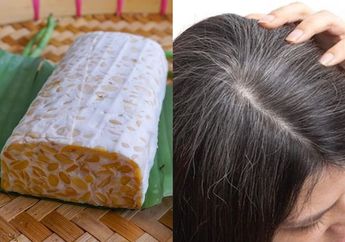 Jauh-jauh Pergi ke Salon, Uban Bisa Hilang Sekejap Cuma Modal Tempe yang Dibuat Begini, Selamanya Gak Bakal Mau Pakai Cat Rambut Lagi