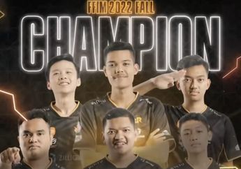RRQ Kazu Juara FFIM 2022 Fall, Abay Raih Gelar The Predator!