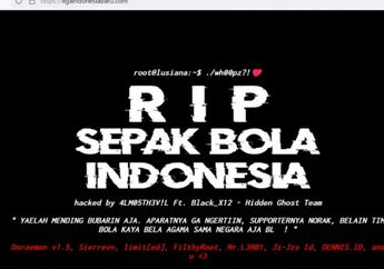 Situs Resmi Liga Indonesia Baru Dibajak, Hacker: RIP Sepak Bola Indonesia