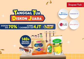 Promo Shopee Supermarket, Belanja Diskon Juara 70% di Tanggal Tua