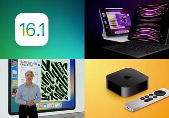 Akhir Oktober Apple Rilis iOS 16.1, iPad Pro dan Masih Banyak Lagi
