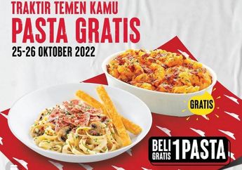 Promo Pizza Hut World Pasta Day, Belanja Pasta Gratis Tanpa Syarat
