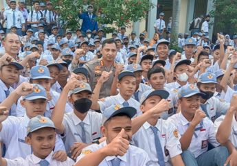 Lawan Aksi Tawuran Pelajar, 43 Sekolah di Tangerang Teriakan 'Kekerasan No, Prestasi Yes!'