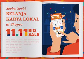 5 Rekomendasi Produk Lokal di Shopee 11.11 Big Sale, Belanja Hemat!