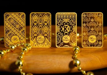 Harga Antam Liontin dan Emas Batangan Motif Batik, Belanja di Shopee Cashback Rp100 Ribu