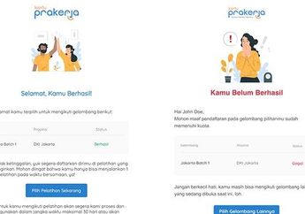 Cara Mudah Cek Hasil Seleksi Kartu Prakerja Gelombang 47, Pastikan Nomor HP Kamu Aktif Buat Dapat SMS Notifikasi Ini!