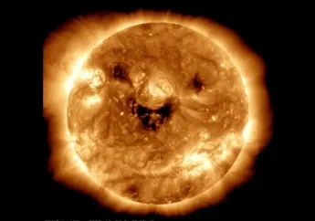 Observator NASA Tangkap Foto Matahari Sedang Tersenyum, Ternyata Bisa Mematikan Listrik Jika...