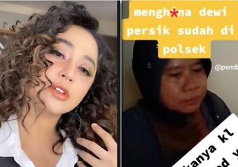 'Makanya Kalau Bersosmed yang Benar', Inilah Sosok Ibu-ibu Diduga Fans Lesti Kejora yang Hujat Dewi Perssik, Kini Menangis di Kantor Polisi