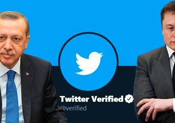 Erdogan Ajak Elon Musk Diskusi Bahas Tarif Verifikasi 8$ Twitter