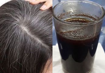 Uban Hilang Sampai ke Akar, Kunci Jawabannya Cuma Pakai Kopi Hitam yang Dibuat jadi Begini, Hasilnya Auto Bikin Senyum-senyum!