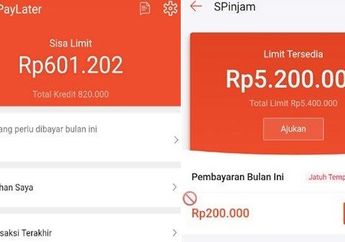 Segini Denda Telat Bayar SPaylater dan SPinjam Bisakah Bayar Sebagian Tagihan?