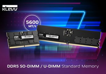 KLEVV Luncurkan Memori dengan Standar DDR5 5600MT/s, Cocok Buat Gaming