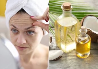 Ibu-ibu Bisa Buat Masker Anti Kerutan di Wajah dengan Minyak Kelapa dan Pepaya, Begini Cara Buatnya