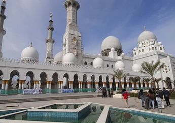 Mampu Tampung 10.000 Orang, Ini Profil Masjid Raya Sheikh Zayed Al Nahyan Solo, Bangunannya Gunakan Marmer dari Italia