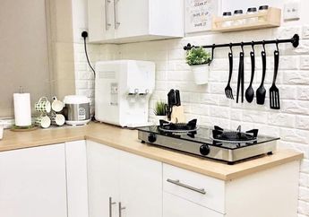 Biar Lega, Perabotan di Dapur Sempit Dibuat Begini, Foto Hasilnya Diacungi Jempol